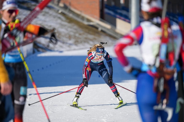 Best i løypa men langt bak på standplass i IBU cup-finalen
