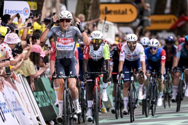 Jasper Philipsen stage 1 TDF 2025 ASO