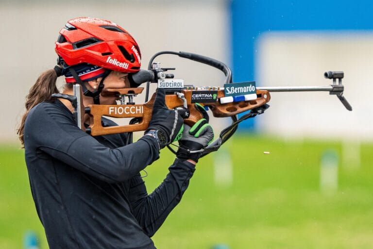 Lisa Vittozzi (ITA) - Biathlon summer training, Antholz (ITA).