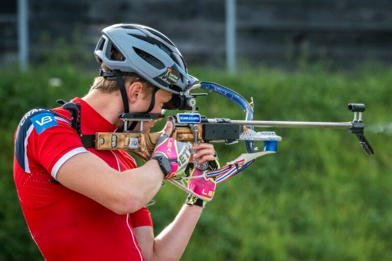 Martin Uldal (NOR) - Biathlon summer training, Lavaze (ITA).